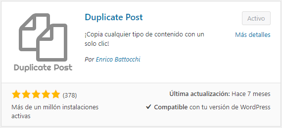 Cómo instalar Duplicate Post