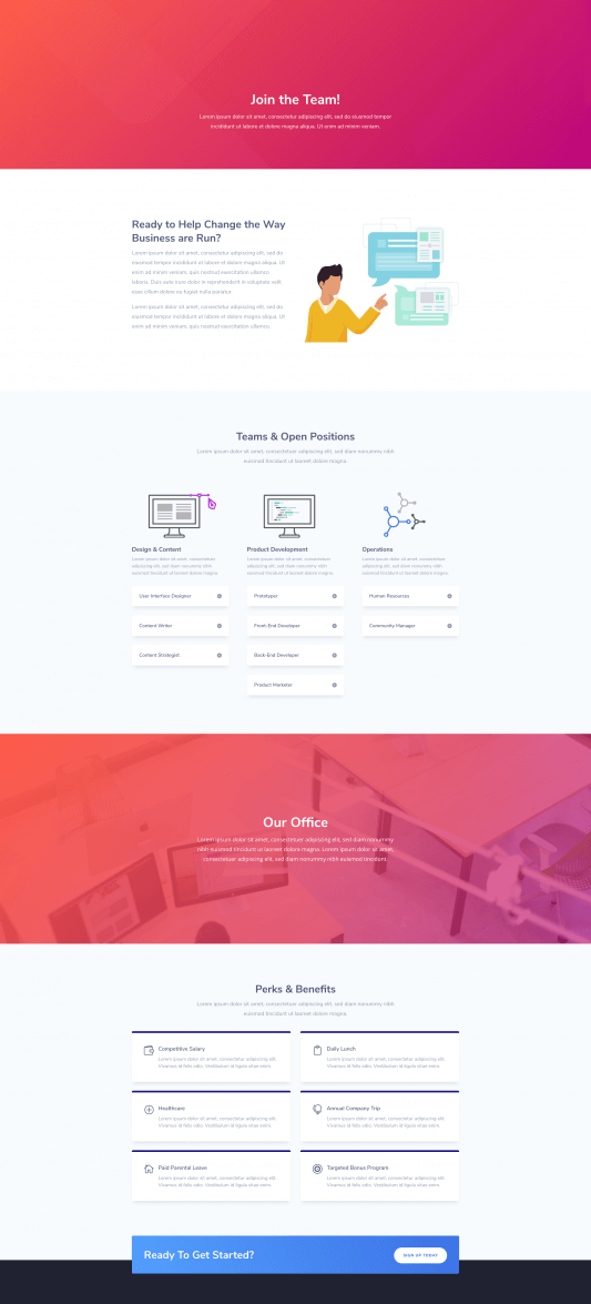Plantilla Divi para Empresas SaaS Plantilla Divi para Empresas SaaS