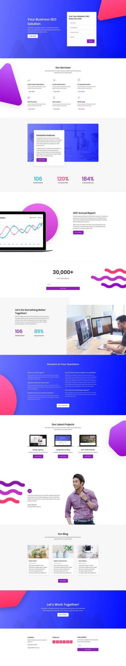 Plantilla WordPress para Agencias SEO Plantilla WordPress para Agencias SEO