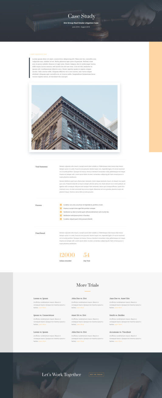 Plantilla WordPress para Bufete de Abogados Plantilla WordPress para Bufete de Abogados
