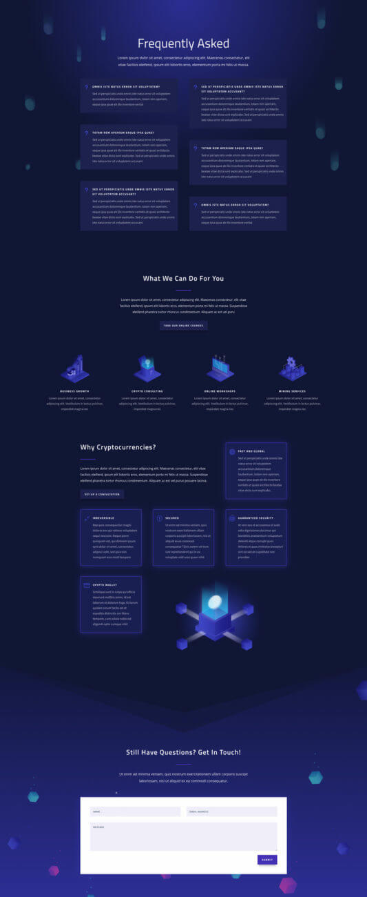 Plantilla WordPress para Invertir en Criptomonedas