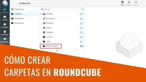 Cómo Crear Carpetas en el Webmail de Roundcube
