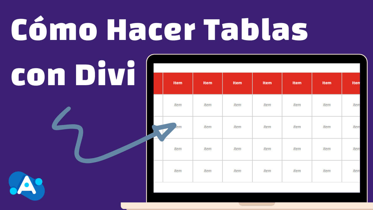 Cómo Hacer Tablas con Divi